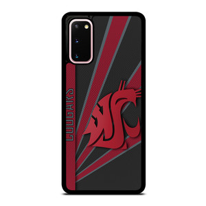 WASHINGTON STATE COUGARS ICON Samsung Galaxy S20 Case WASHINGTON STATE COUGARS ICON Samsung Galaxy S20 Case