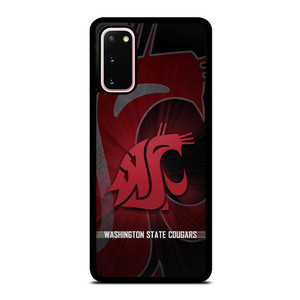 WASHINGTON STATE COUGARS LOGO Samsung Galaxy S20 Case WASHINGTON STATE COUGARS LOGO Samsung Galaxy S20 Case
