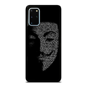 V FOR VENDETTA MASK Samsung Galaxy S20 Plus Case