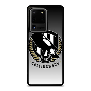 COLLINGWOOD MAGPIES ICON AFL Samsung Galaxy S20 Ultra Case COLLINGWOOD MAGPIES ICON AFL Samsung Galaxy S20 Ultra Case