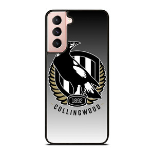 COLLINGWOOD MAGPIES ICON AFL Samsung Galaxy S21 Case COLLINGWOOD MAGPIES ICON AFL Samsung Galaxy S21 Case