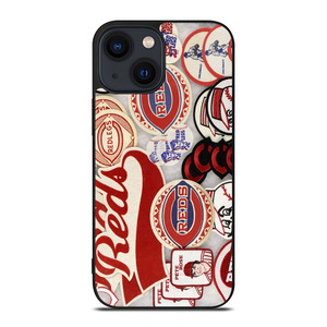 CINCINNATI REDS MLB LOGO 3 iPhone 14 Plus Case CINCINNATI REDS MLB LOGO 3 iPhone 14 Plus Case