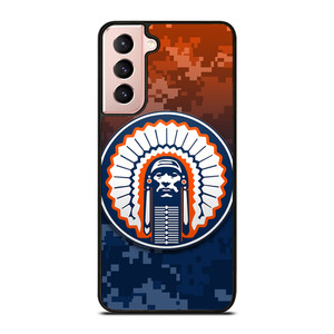ILLINOIS FIGHTING LOGO Samsung Galaxy S21 Case ILLINOIS FIGHTING LOGO Samsung Galaxy S21 Case