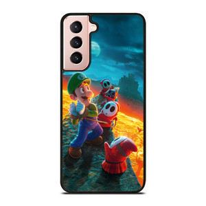 LUIGI THE SUPER MARIO BROS SCARED Samsung Galaxy S21 Case LUIGI THE SUPER MARIO BROS SCARED Samsung Galaxy S21 Case