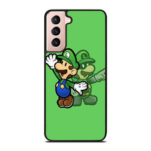 LUIGI THE SUPER MARIO BROS Samsung Galaxy S21 Case