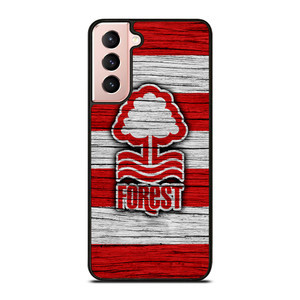 NOTTINGHAM FOREST LOGO WOODEN Samsung Galaxy S21 Case NOTTINGHAM FOREST LOGO WOODEN Samsung Galaxy S21 Case