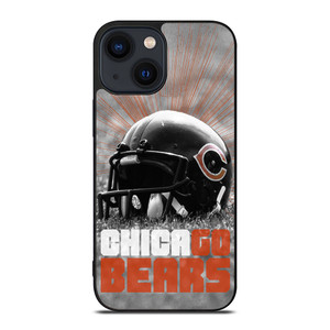 CHICAGO BEARS HELMET 2 iPhone 14 Plus Case