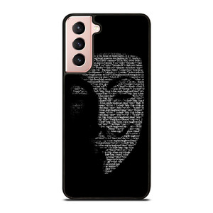 V FOR VENDETTA MASK Samsung Galaxy S21 Case V FOR VENDETTA MASK Samsung Galaxy S21 Case