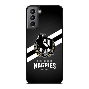 COLLINGWOOD MAGPIES LOGO AFL Samsung Galaxy S21 Plus Case