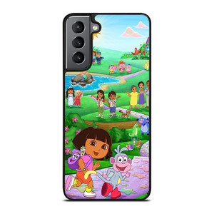 DORA THE EXPLORER CHARACTERS Samsung Galaxy S21 Plus Case
