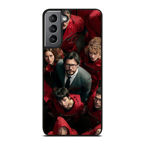 LA CASA DE PAPEL MONEY HEIST CHARACTERS Samsung Galaxy S21 Plus Case