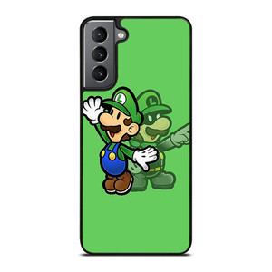 LUIGI THE SUPER MARIO BROS Samsung Galaxy S21 Plus Case