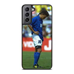 ROBERTO BAGGIO ITALY LEGEND Samsung Galaxy S21 Plus Case