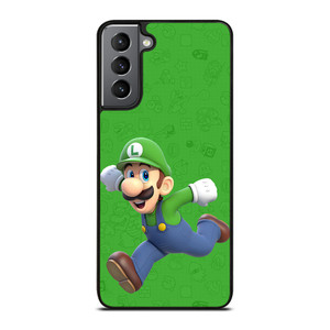RUNNING LUIGI SUPER MARIO BROS Samsung Galaxy S21 Plus Case