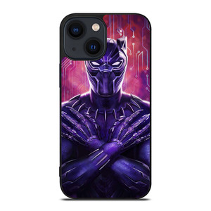 BLACK PANTHER MARVEL SUPERHERO 2 iPhone 14 Plus Case BLACK PANTHER MARVEL SUPERHERO 2 iPhone 14 Plus Case