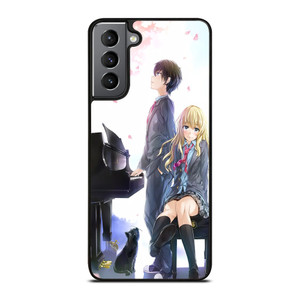 SHIGATSU WA KIMI NO USO ANIME ROMANCE Samsung Galaxy S21 Plus Case SHIGATSU WA KIMI NO USO ANIME ROMANCE Samsung Galaxy S21 Plus Case