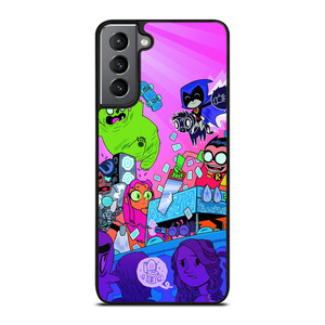 TEEN TITANS ART CARTOON Samsung Galaxy S21 Plus Case