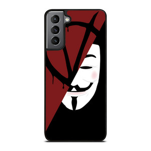 V FOR VENDETTA LOGO 2 Samsung Galaxy S21 Plus Case