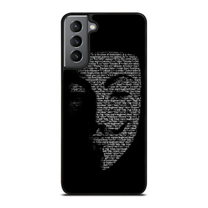 V FOR VENDETTA MASK Samsung Galaxy S21 Plus Case V FOR VENDETTA MASK Samsung Galaxy S21 Plus Case