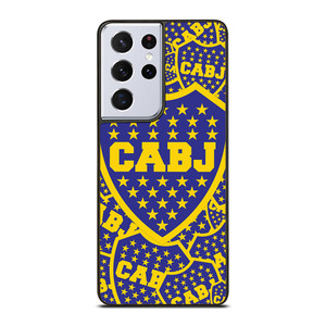 BOCA JUNIORS PATTERN Samsung Galaxy S21 Ultra Case