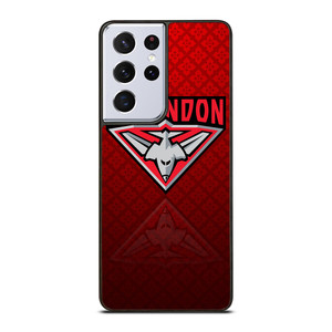 ESSENDON BOMBERS AFL ICON Samsung Galaxy S21 Ultra Case ESSENDON BOMBERS AFL ICON Samsung Galaxy S21 Ultra Case