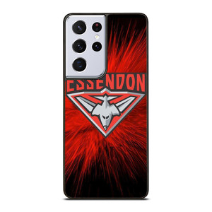 ESSENDON BOMBERS AFL Samsung Galaxy S21 Ultra Case ESSENDON BOMBERS AFL Samsung Galaxy S21 Ultra Case