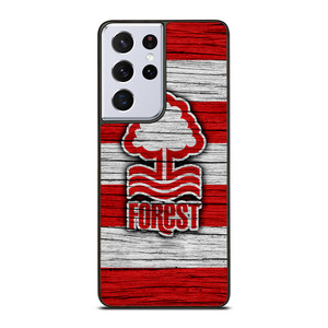 NOTTINGHAM FOREST LOGO WOODEN Samsung Galaxy S21 Ultra Case