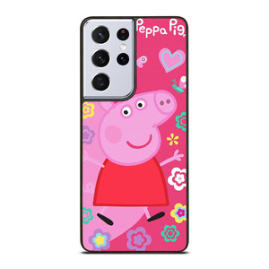 PEPPA PIG CUTE Samsung Galaxy S21 Ultra Case PEPPA PIG CUTE Samsung Galaxy S21 Ultra Case