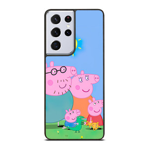 PEPPA PIG FAMILY Samsung Galaxy S21 Ultra Case PEPPA PIG FAMILY Samsung Galaxy S21 Ultra Case