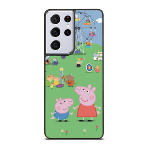 PEPPA PIG PLAYGROUND Samsung Galaxy S21 Ultra Case PEPPA PIG PLAYGROUND Samsung Galaxy S21 Ultra Case