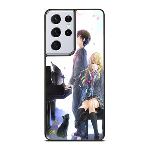 SHIGATSU WA KIMI NO USO ANIME ROMANCE Samsung Galaxy S21 Ultra Case SHIGATSU WA KIMI NO USO ANIME ROMANCE Samsung Galaxy S21 Ultra Case