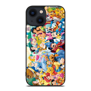 ALL DISNEY CHARACTERS 3 iPhone 14 Plus Case