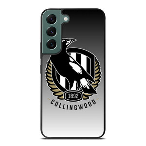 COLLINGWOOD MAGPIES ICON AFL Samsung Galaxy S22 Case COLLINGWOOD MAGPIES ICON AFL Samsung Galaxy S22 Case