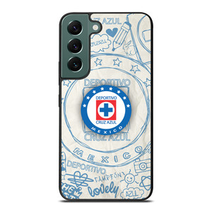 CRUZ AZUL DEPORTIVO ART Samsung Galaxy S22 Case CRUZ AZUL DEPORTIVO ART Samsung Galaxy S22 Case
