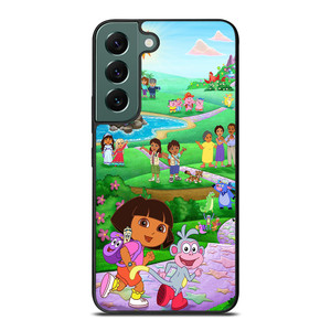 DORA THE EXPLORER CHARACTERS Samsung Galaxy S22 Case DORA THE EXPLORER CHARACTERS Samsung Galaxy S22 Case