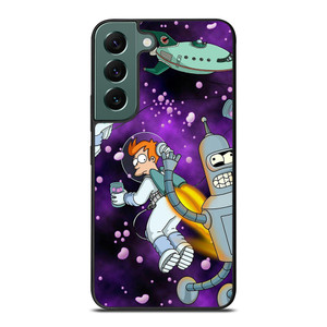 FUTURAMA BENDER LILA Samsung Galaxy S22 Case FUTURAMA BENDER LILA Samsung Galaxy S22 Case
