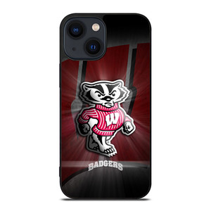 WISCONSIN BADGERS 2 iPhone 14 Plus Case WISCONSIN BADGERS 2 iPhone 14 Plus Case