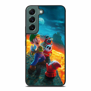 LUIGI THE SUPER MARIO BROS SCARED Samsung Galaxy S22 Case LUIGI THE SUPER MARIO BROS SCARED Samsung Galaxy S22 Case