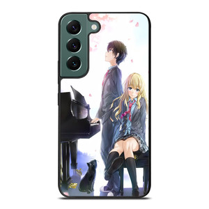 SHIGATSU WA KIMI NO USO ANIME ROMANCE Samsung Galaxy S22 Case SHIGATSU WA KIMI NO USO ANIME ROMANCE Samsung Galaxy S22 Case