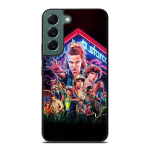 STRANGER THINGS CHARACTERS Samsung Galaxy S22 Case STRANGER THINGS CHARACTERS Samsung Galaxy S22 Case