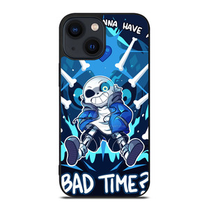 UNDERTALE SANS BAD TIME iPhone 14 Plus Case
