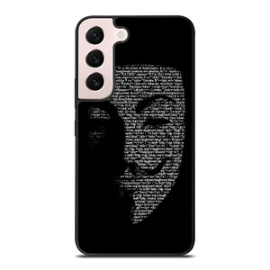 V FOR VENDETTA MASK Samsung Galaxy S22 Plus Case V FOR VENDETTA MASK Samsung Galaxy S22 Plus Case