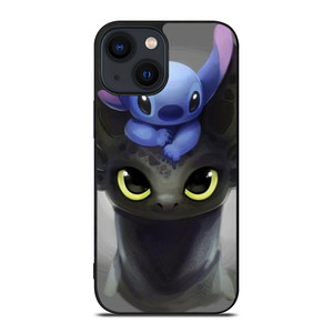 TOOTHLESS AND STITCH iPhone 14 Plus Case
