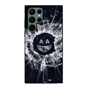 BLACK MIRROR SMILEY Samsung Galaxy S22 Ultra Case BLACK MIRROR SMILEY Samsung Galaxy S22 Ultra Case
