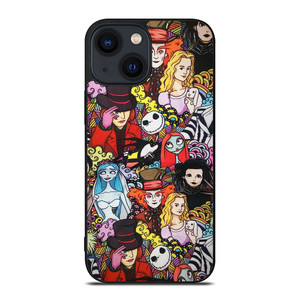 TIM BURTON CHARACTERS iPhone 14 Plus Case TIM BURTON CHARACTERS iPhone 14 Plus Case