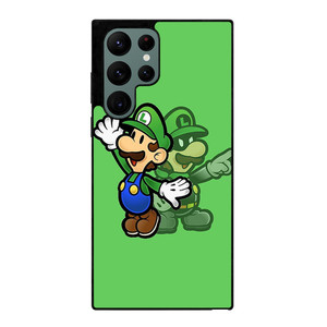 LUIGI THE SUPER MARIO BROS Samsung Galaxy S22 Ultra Case