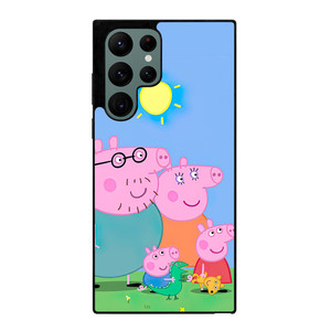 PEPPA PIG FAMILY Samsung Galaxy S22 Ultra Case PEPPA PIG FAMILY Samsung Galaxy S22 Ultra Case
