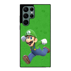 RUNNING LUIGI SUPER MARIO BROS Samsung Galaxy S22 Ultra Case RUNNING LUIGI SUPER MARIO BROS Samsung Galaxy S22 Ultra Case