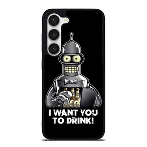 BENDER IN FUTURAMA Samsung Galaxy S23 Case BENDER IN FUTURAMA Samsung Galaxy S23 Case