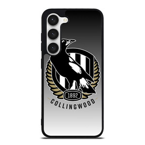 COLLINGWOOD MAGPIES ICON AFL Samsung Galaxy S23 Case COLLINGWOOD MAGPIES ICON AFL Samsung Galaxy S23 Case